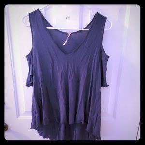 Free people cold shoulder top